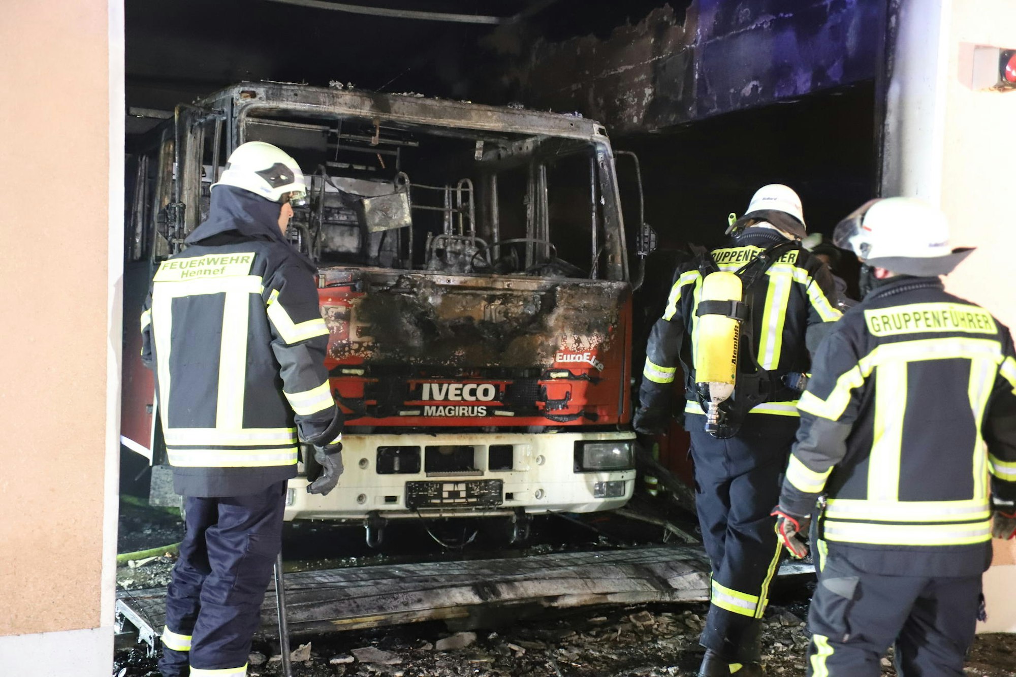 Brand Feuerwehr Hennef 2