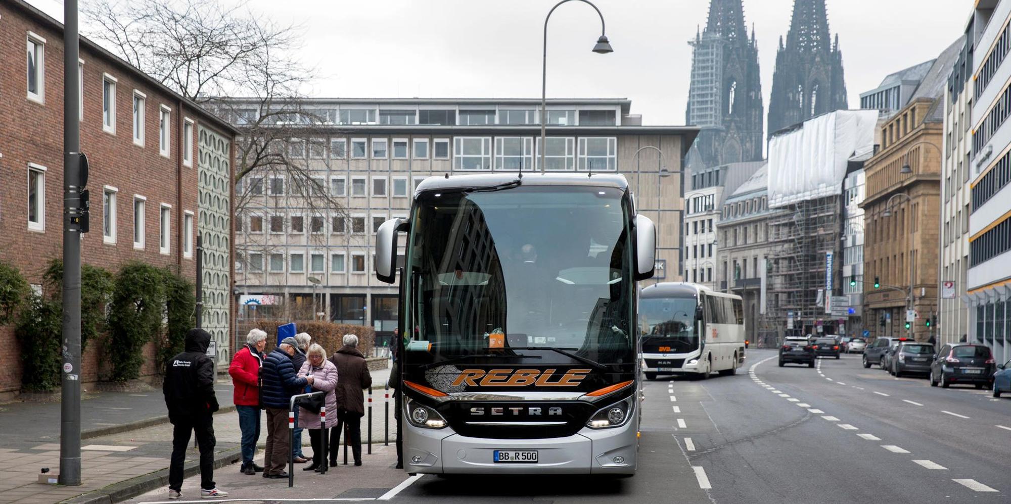 Reisebushaltestelle Gereonstraße