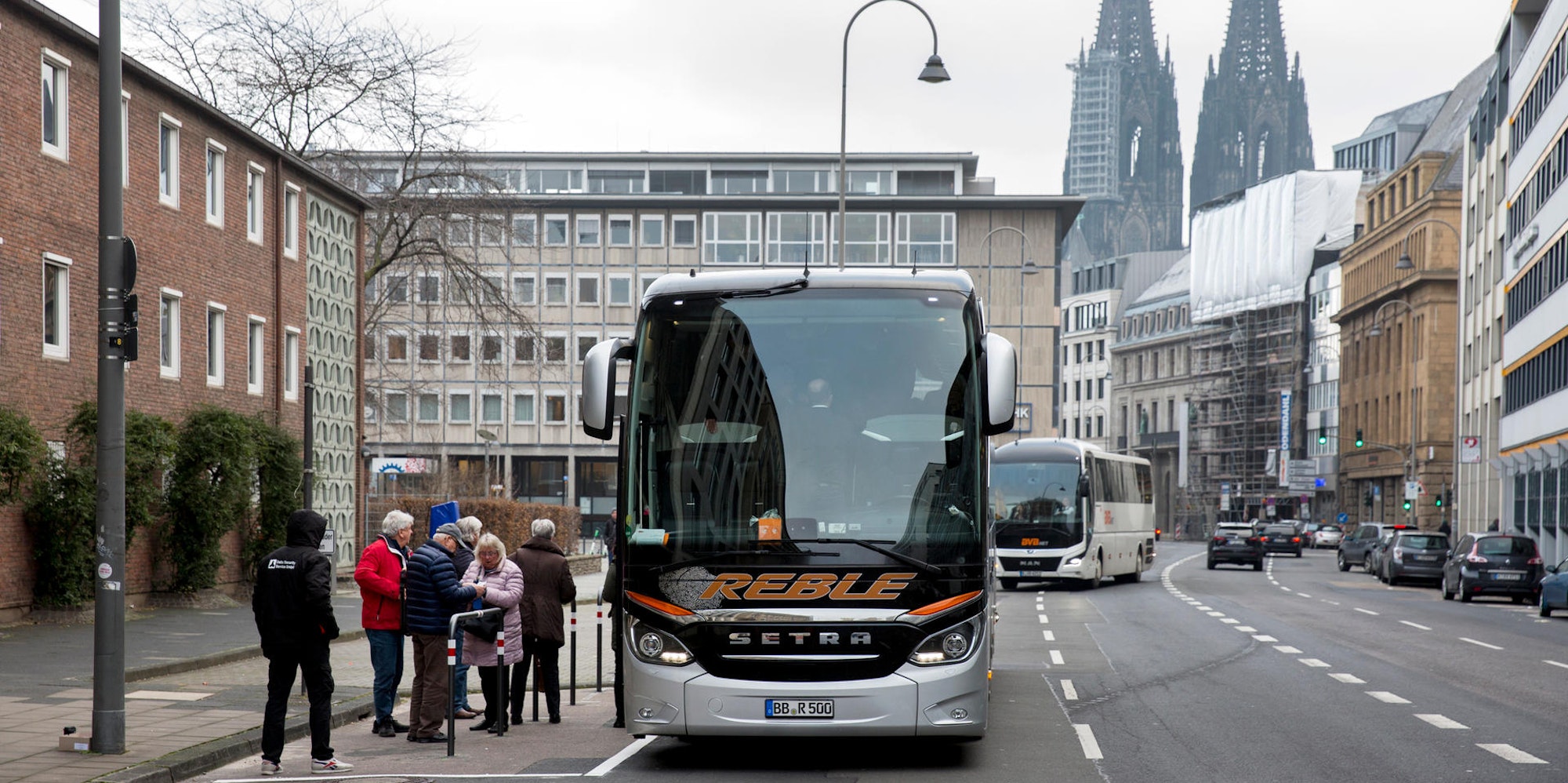 Reisebushaltestelle Gereonstraße