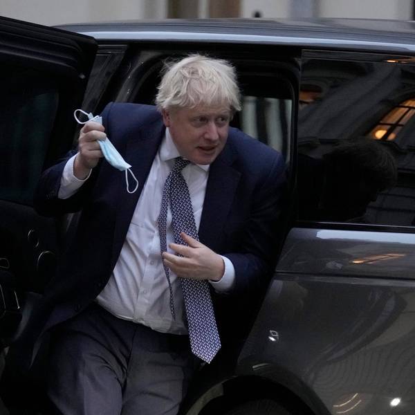 Boris Johnson Downing St. 250122