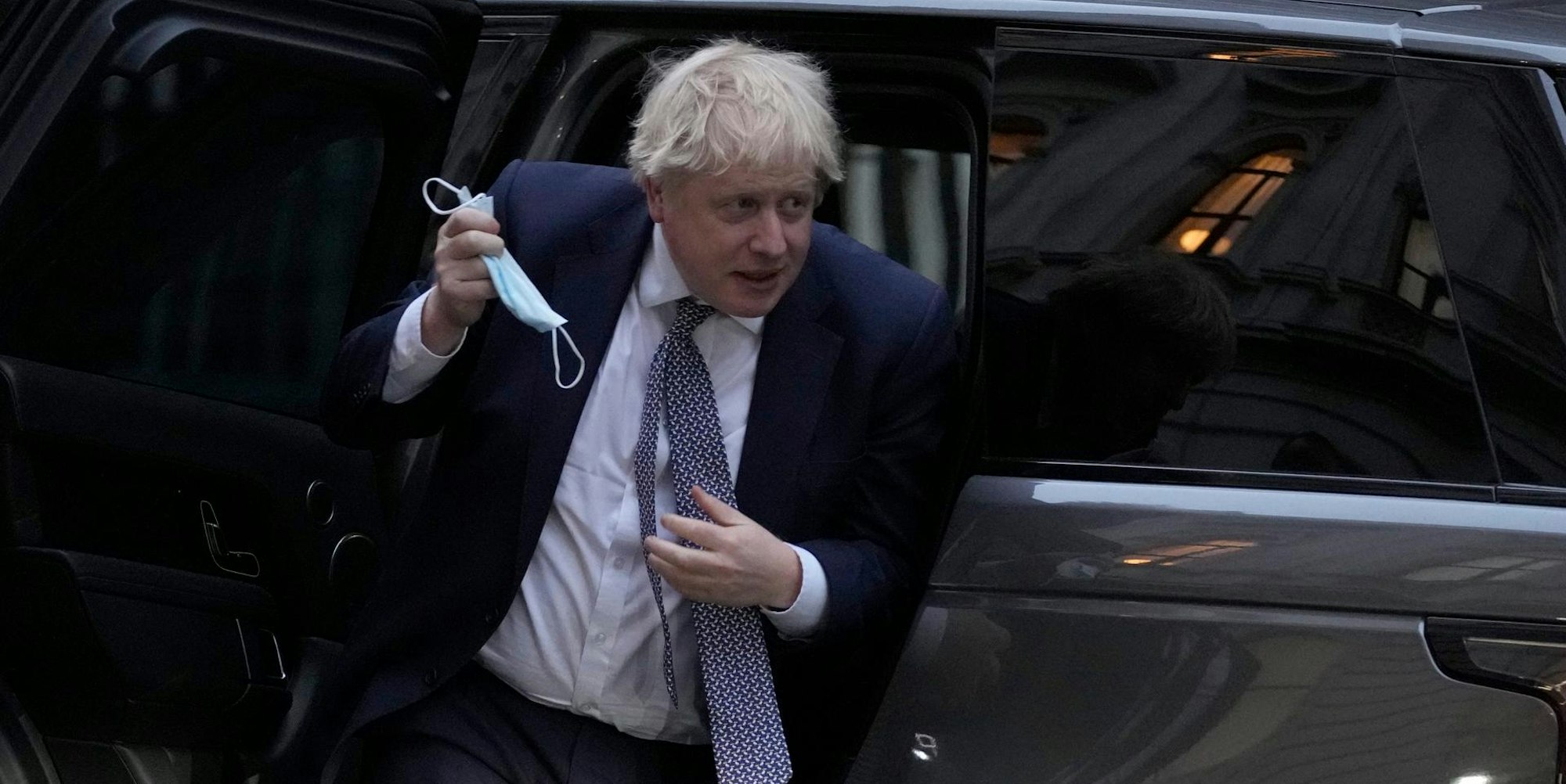 Boris Johnson Downing St. 250122