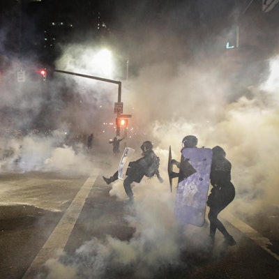 Portland Ausschreitungen ap