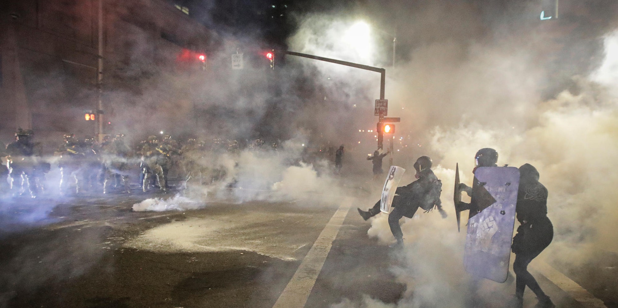 Portland Ausschreitungen ap