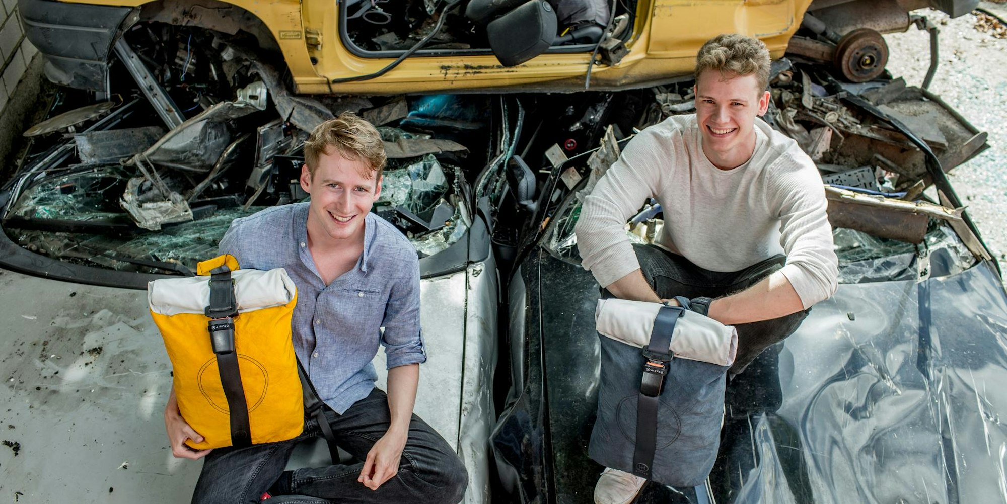 Airpaq shopping grüne rucksäcke2