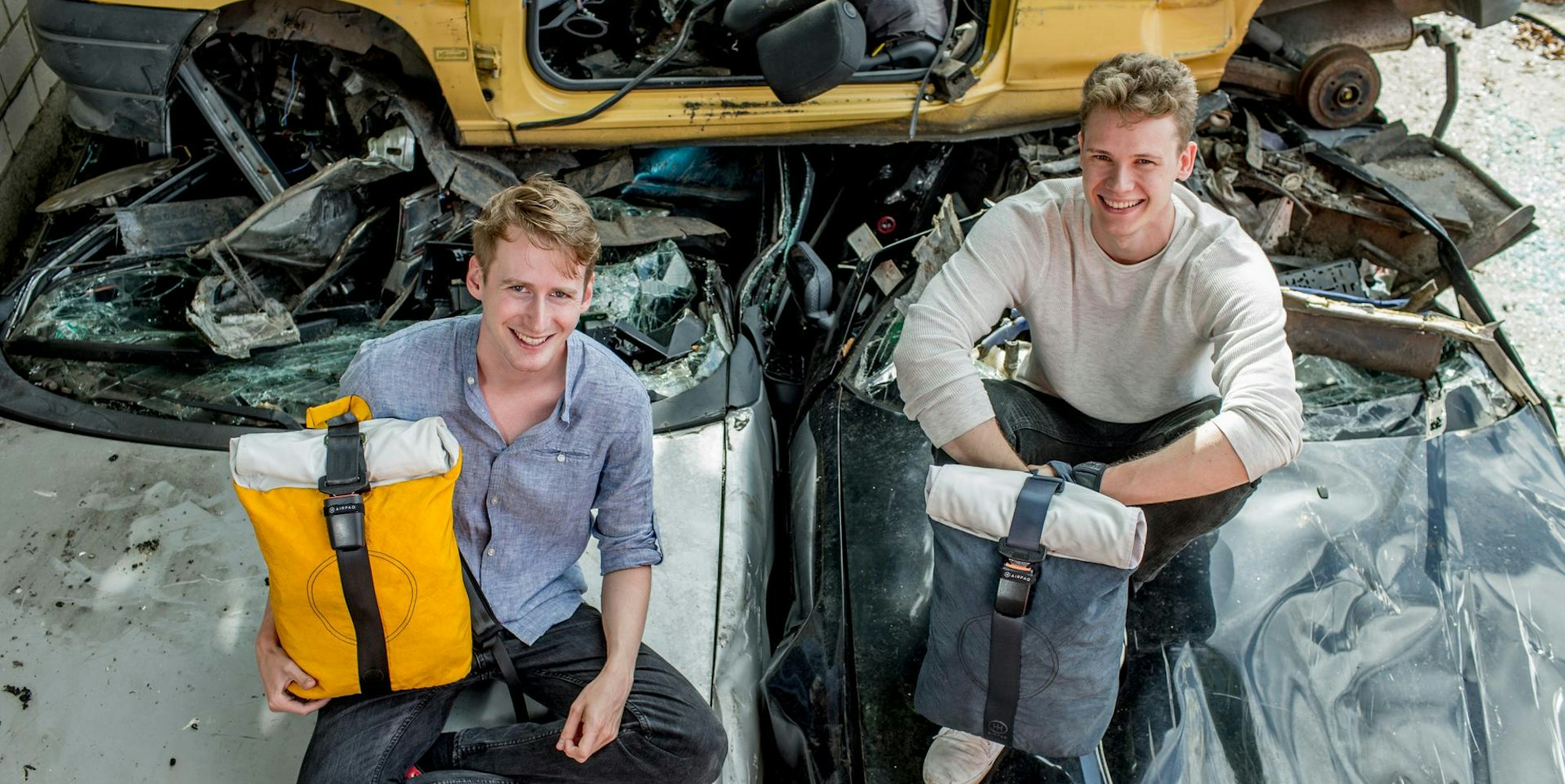 Airpaq shopping grüne rucksäcke2