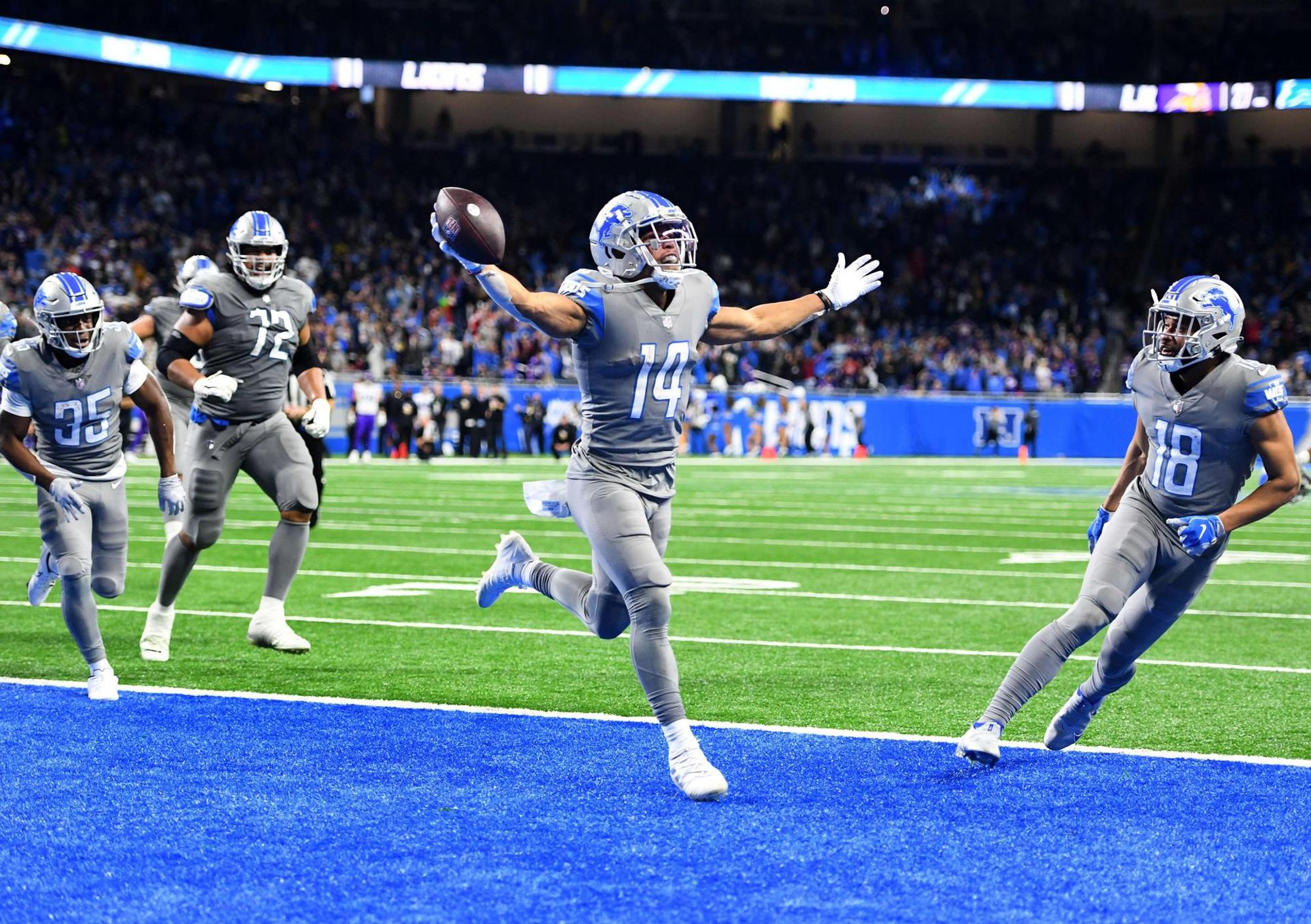 Amon-Ra St. Brown Touchdown