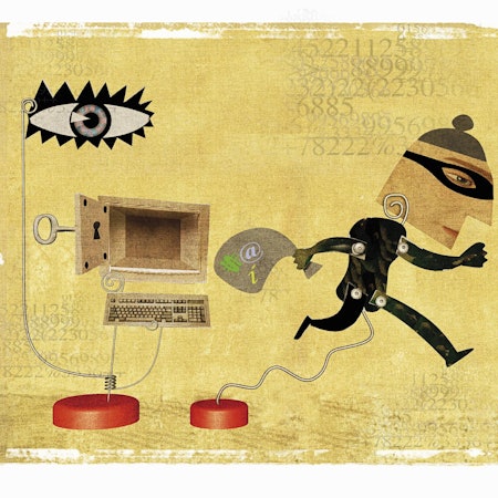 Schutz Hackerangriff