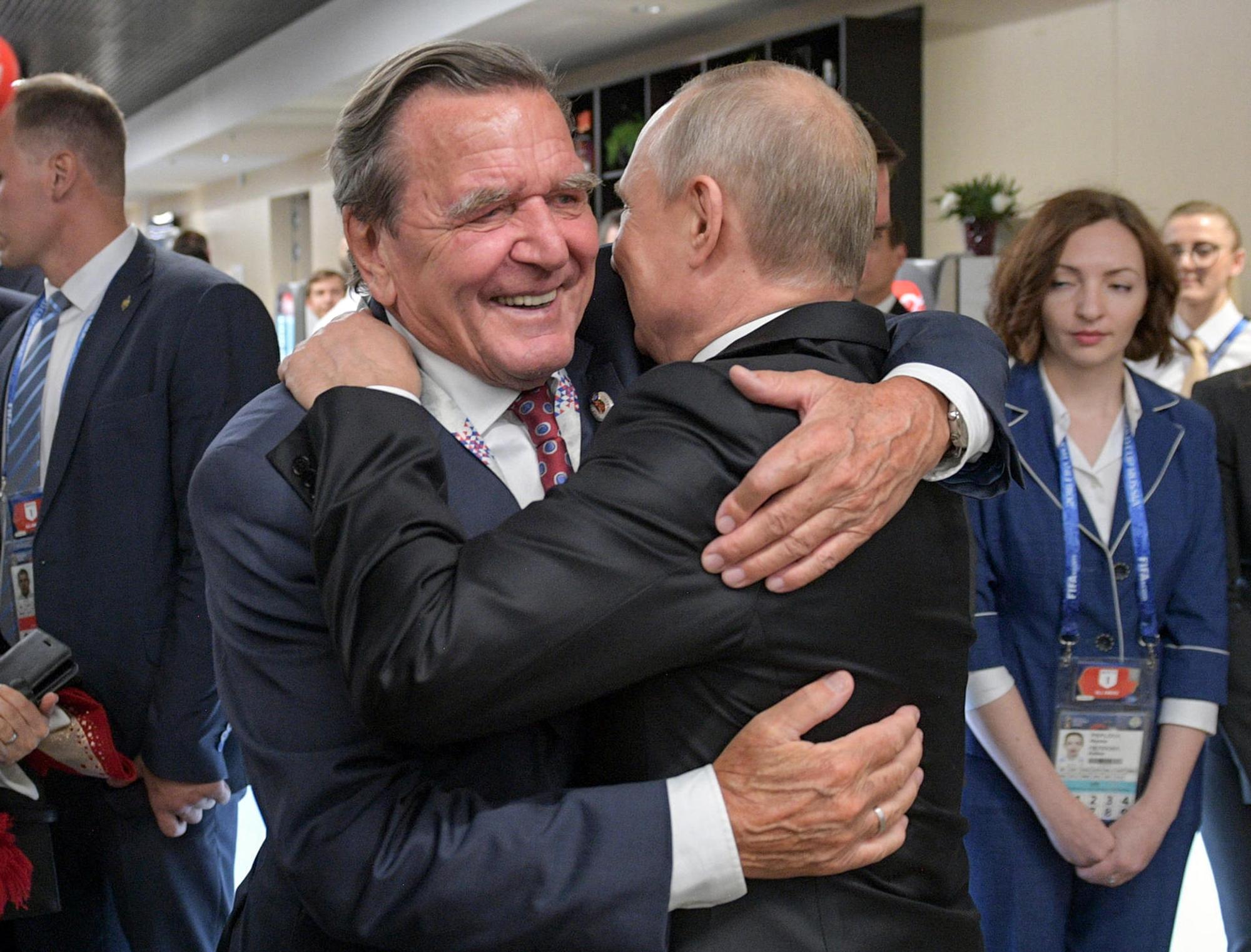 Putin Schröder 2018