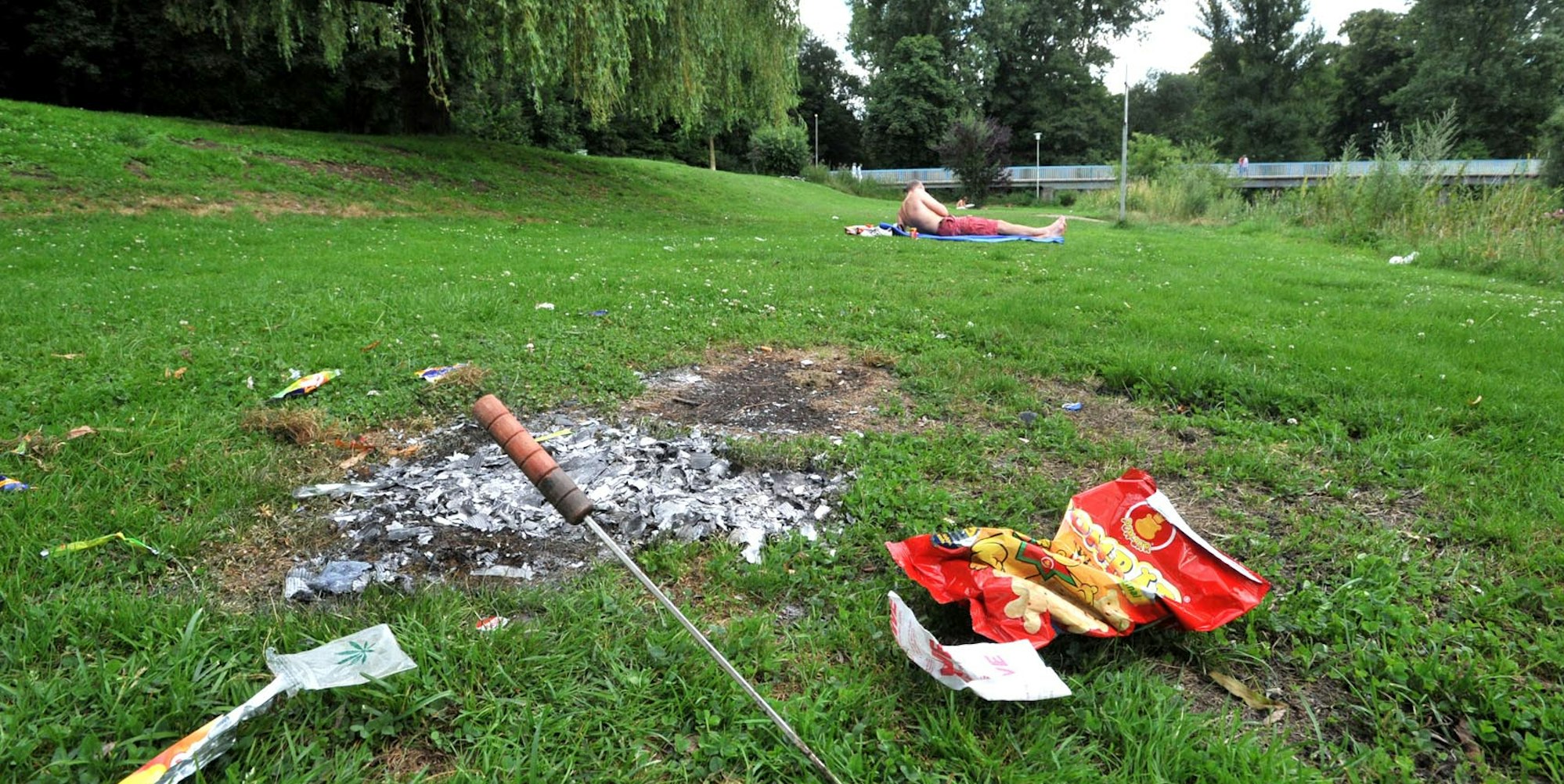 Grillen Wupperwiesen Leverkusen