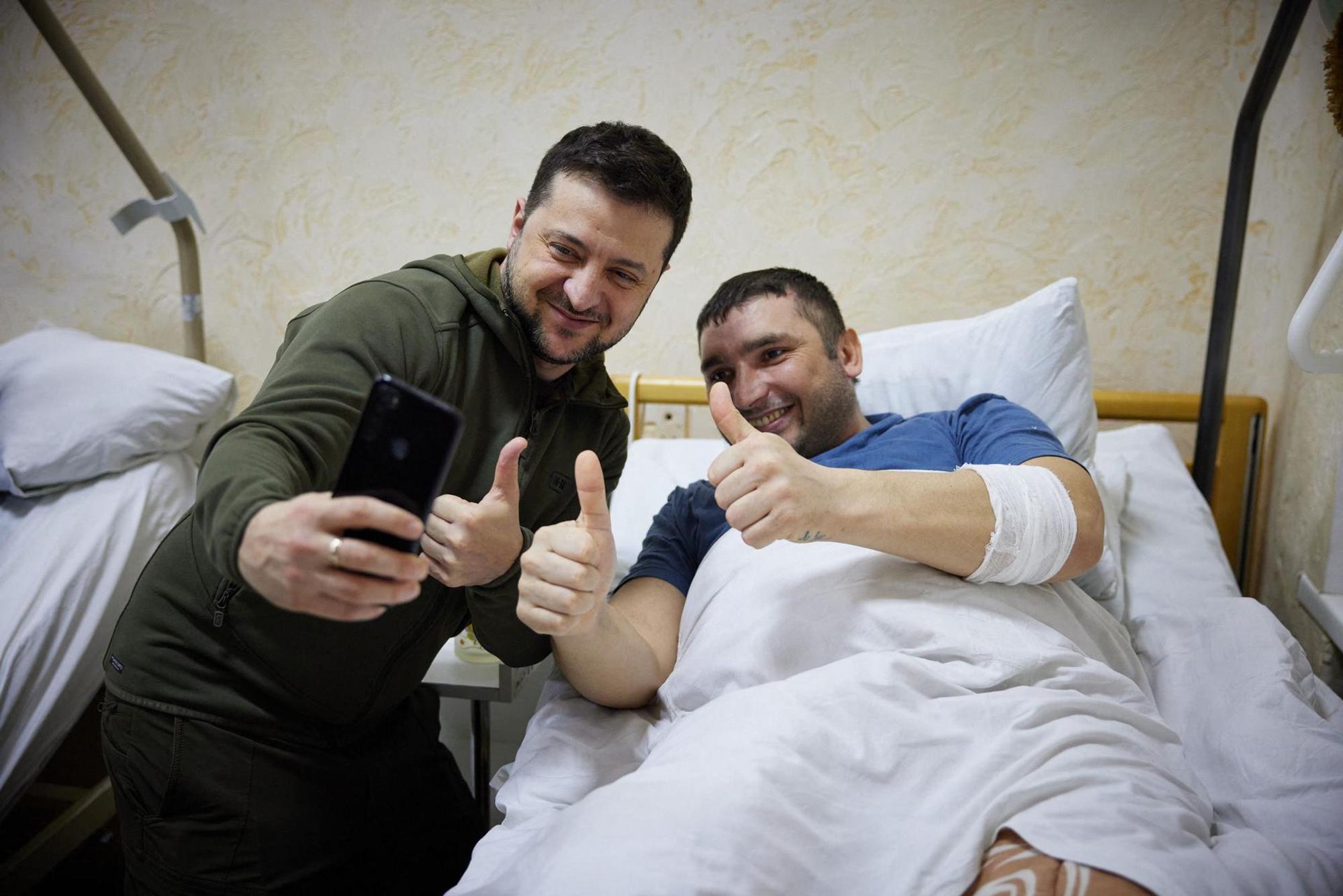 Ukra Bild Selenskyj Klinik 1303