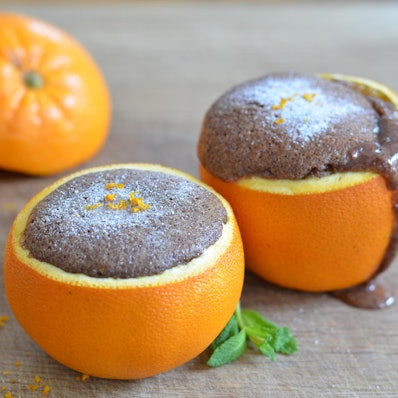 Schokoladenkuchen orange