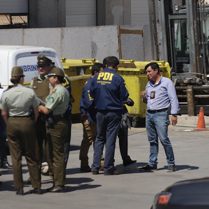 Raub am Flughafen in Chile