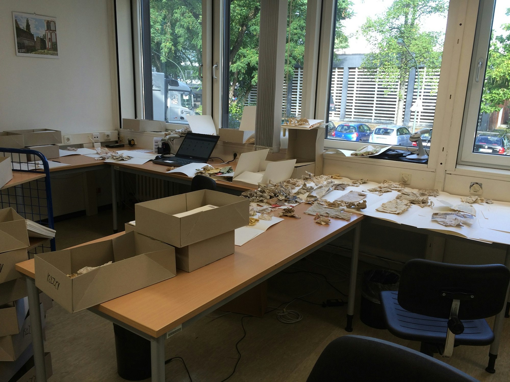 Erfassungsraum_Asylarchiv Düsseldorf