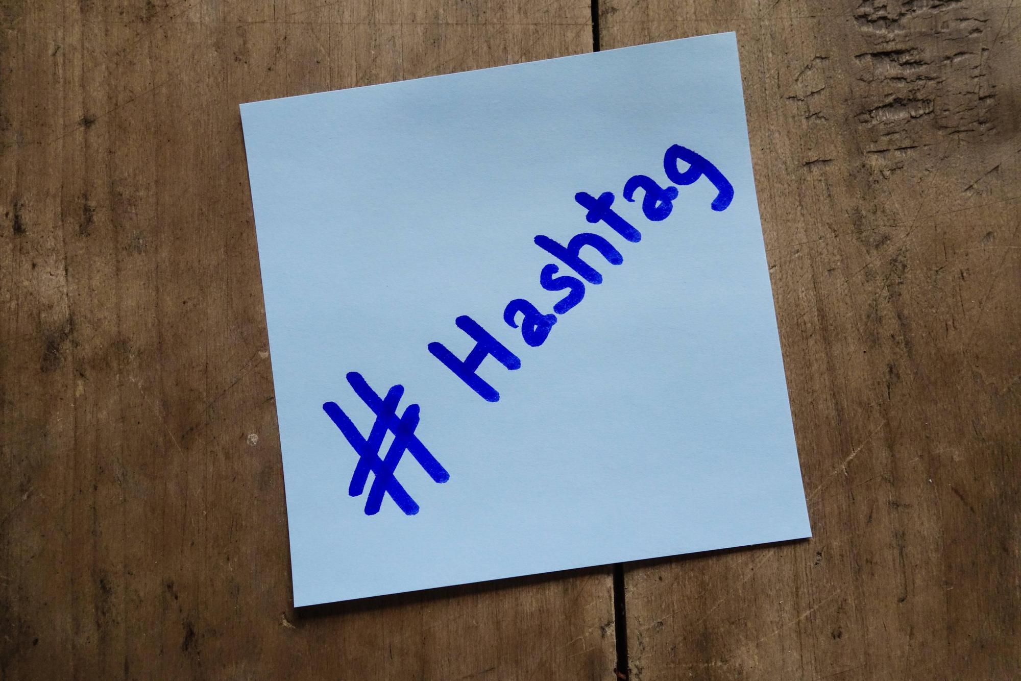 hashtag
