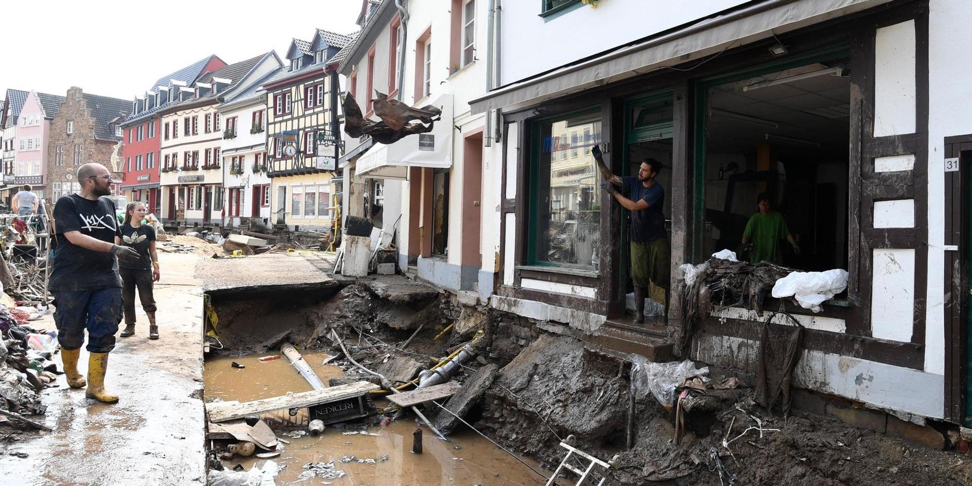 Flut Geschäft Bad Münstereifel