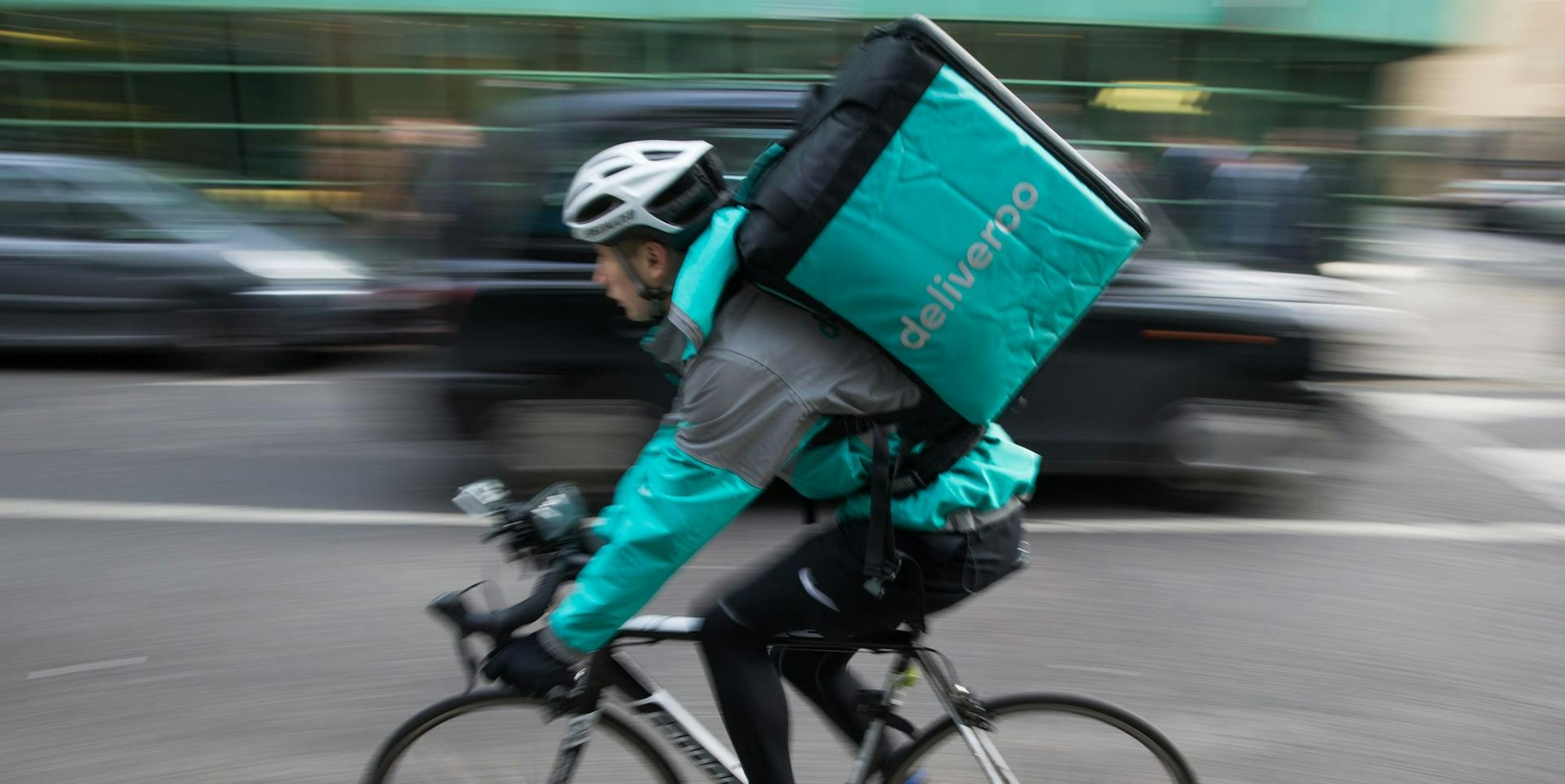 Deliveroo Fahrer