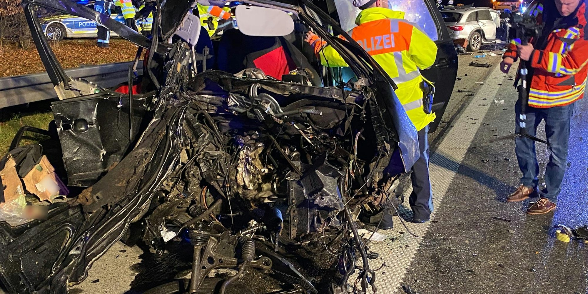 Unfall Geisterfahrt 4 Tote