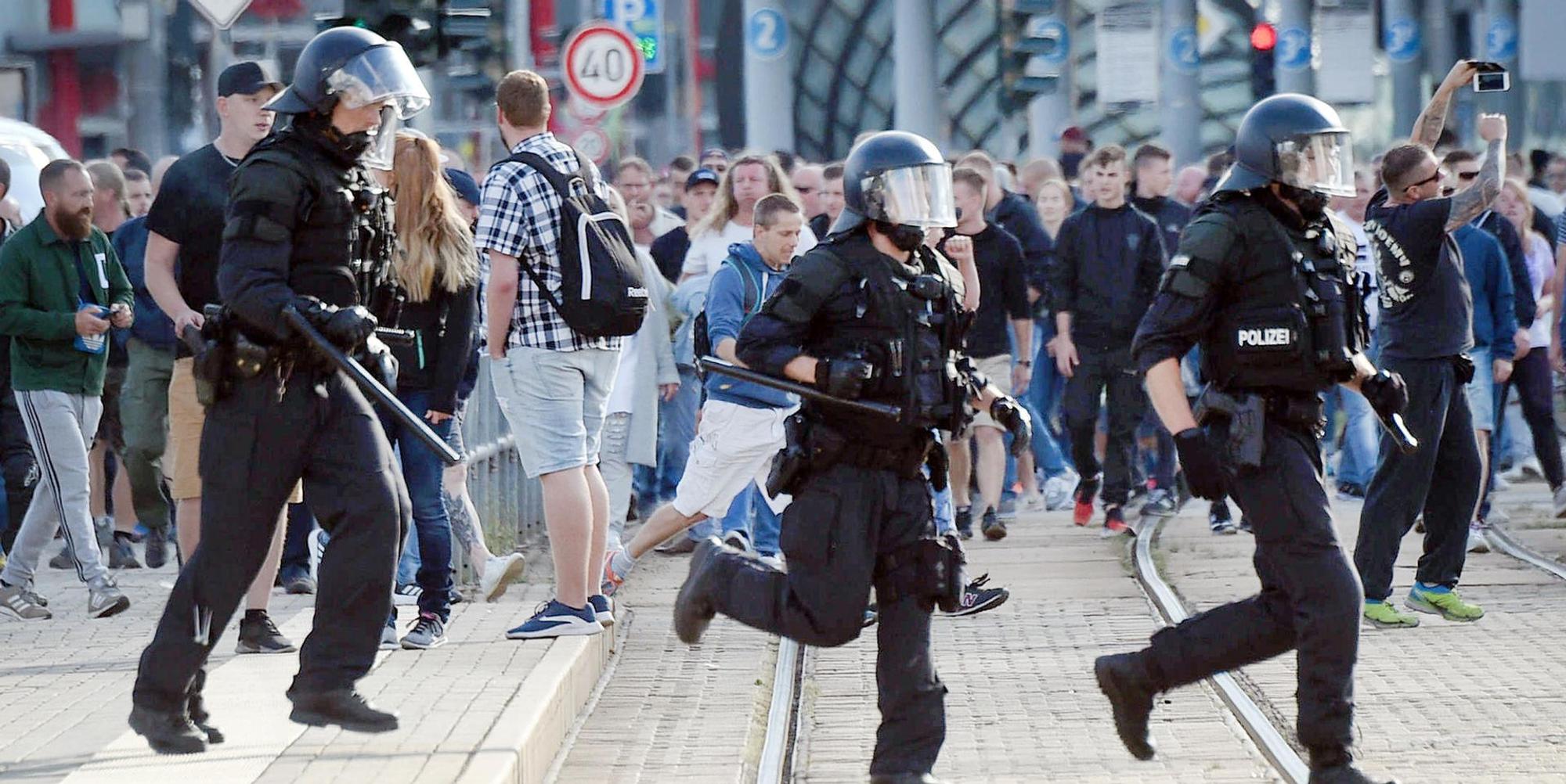 Polizei in Chemnitz