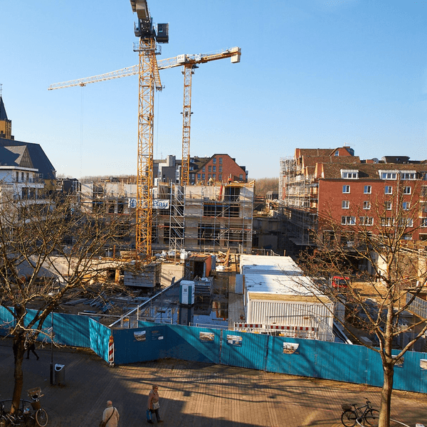 Baustelle Porzer MItte