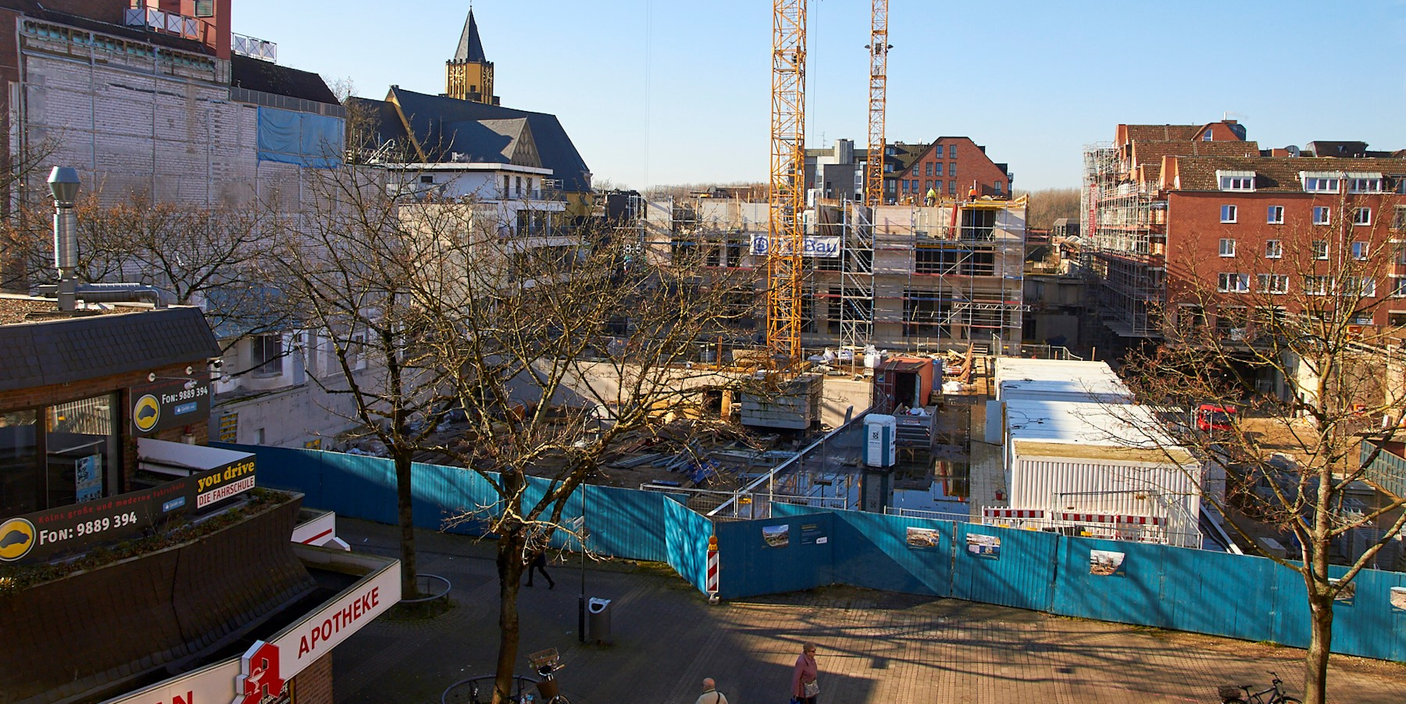 Baustelle Porzer MItte