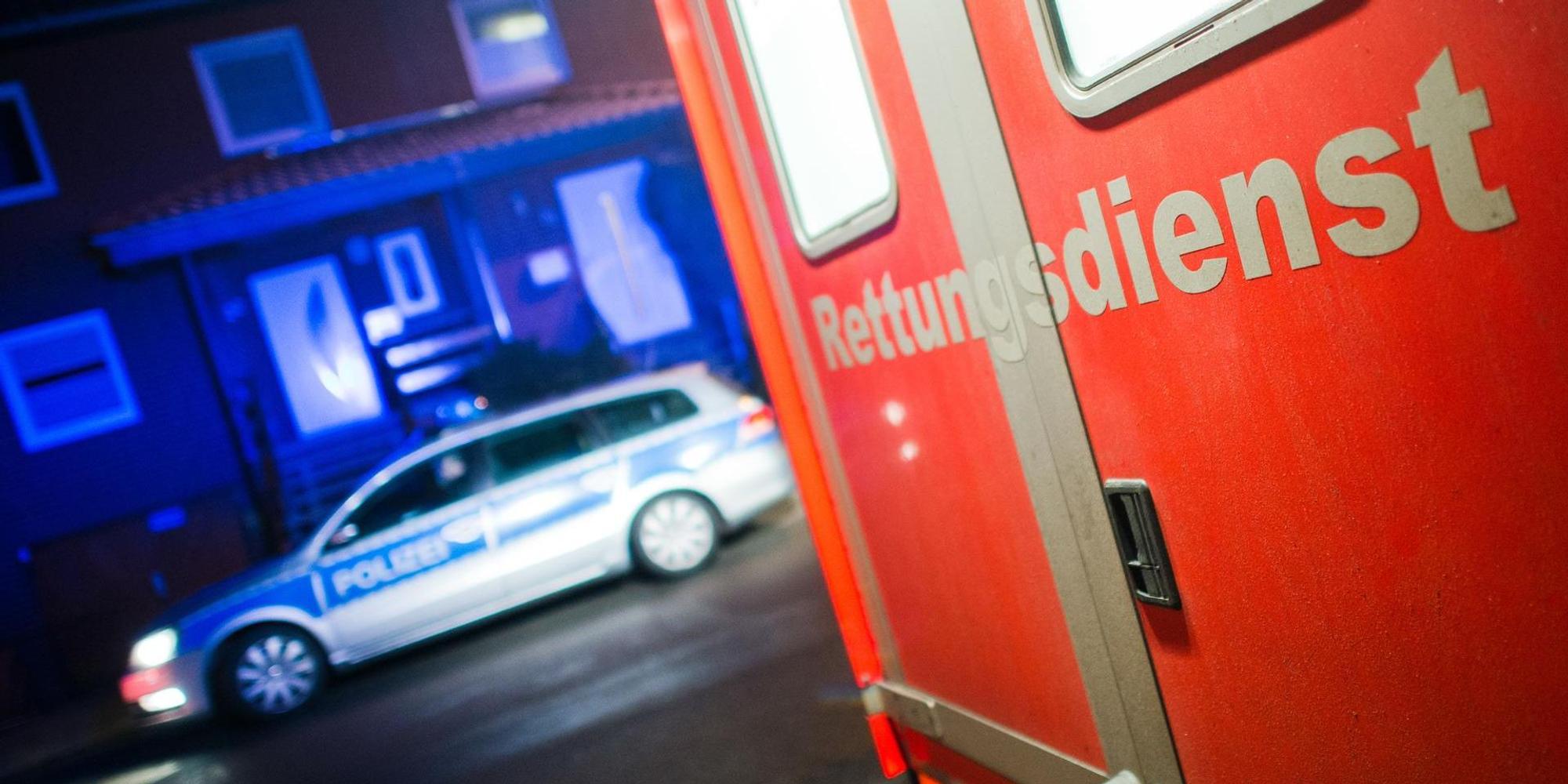 Rettungsdienst_Polizei nachts