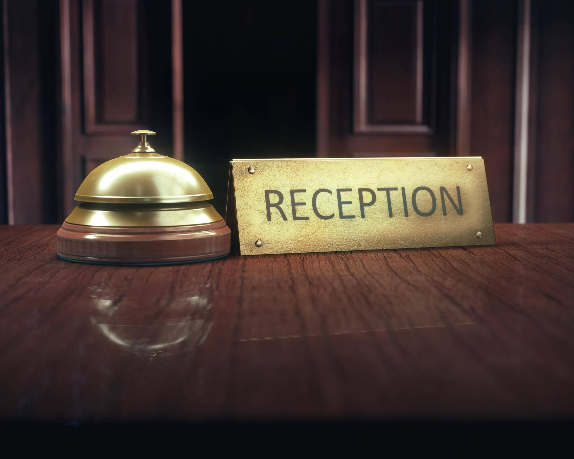 Rezeption Hotel Symbol