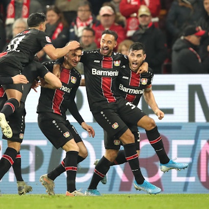 Alario Bayer 04 Siegtreffer