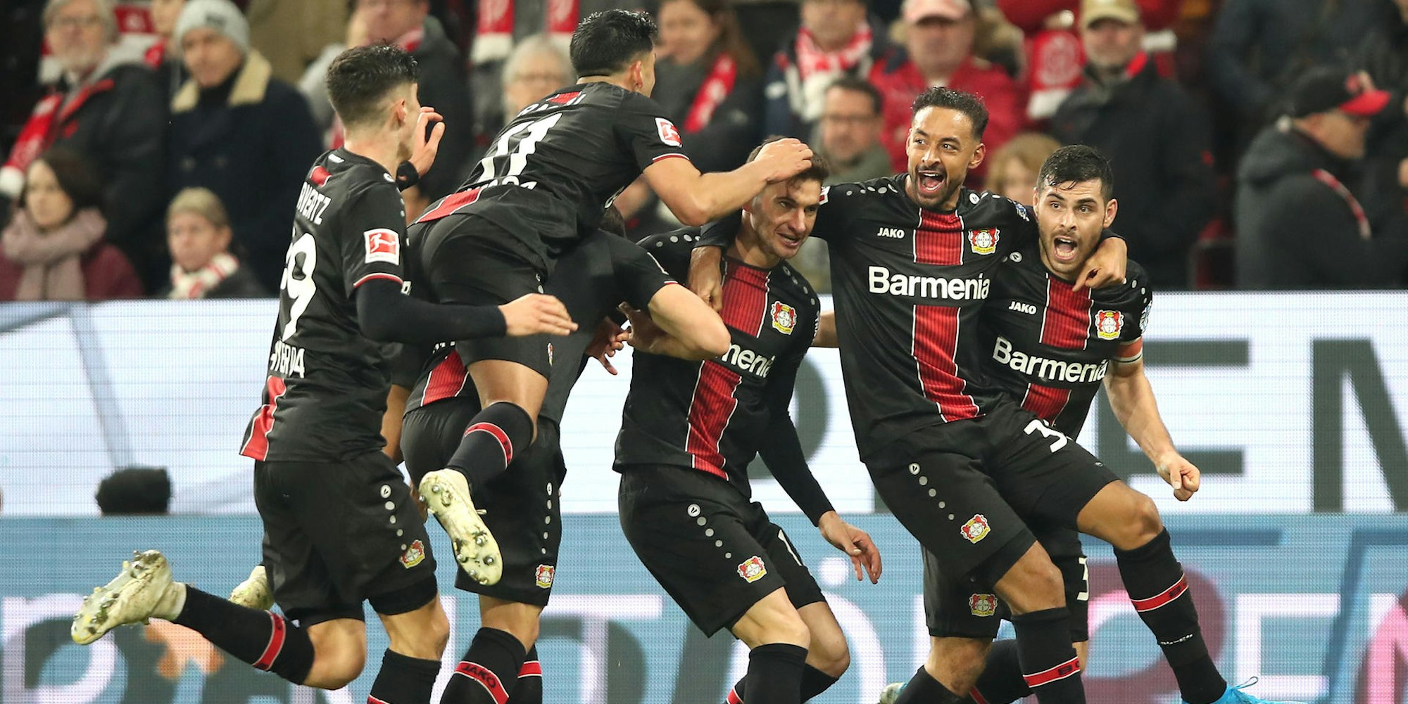 Alario Bayer 04 Siegtreffer