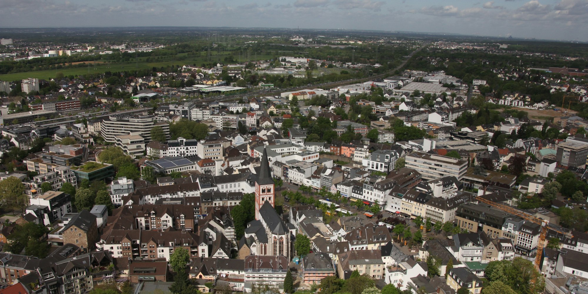 Luftbild Siegburg