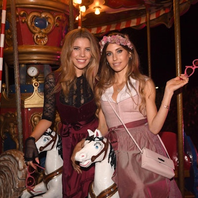 Cathy Hummels und Victoria Swarowsky