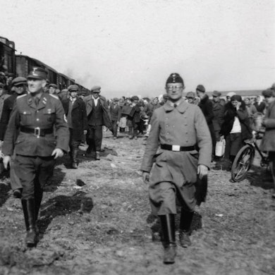 Transport von Zwangsarbeitern