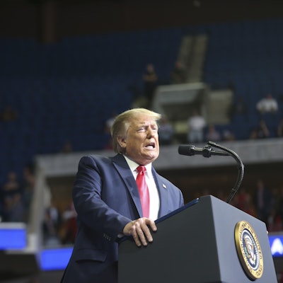 Trump Auftritt Tulsa