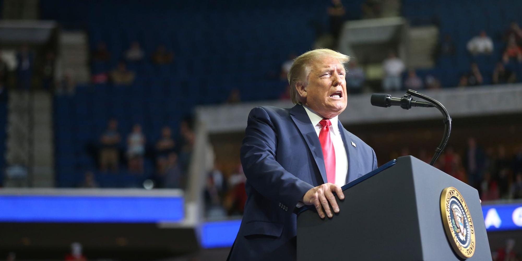 Trump Auftritt Tulsa