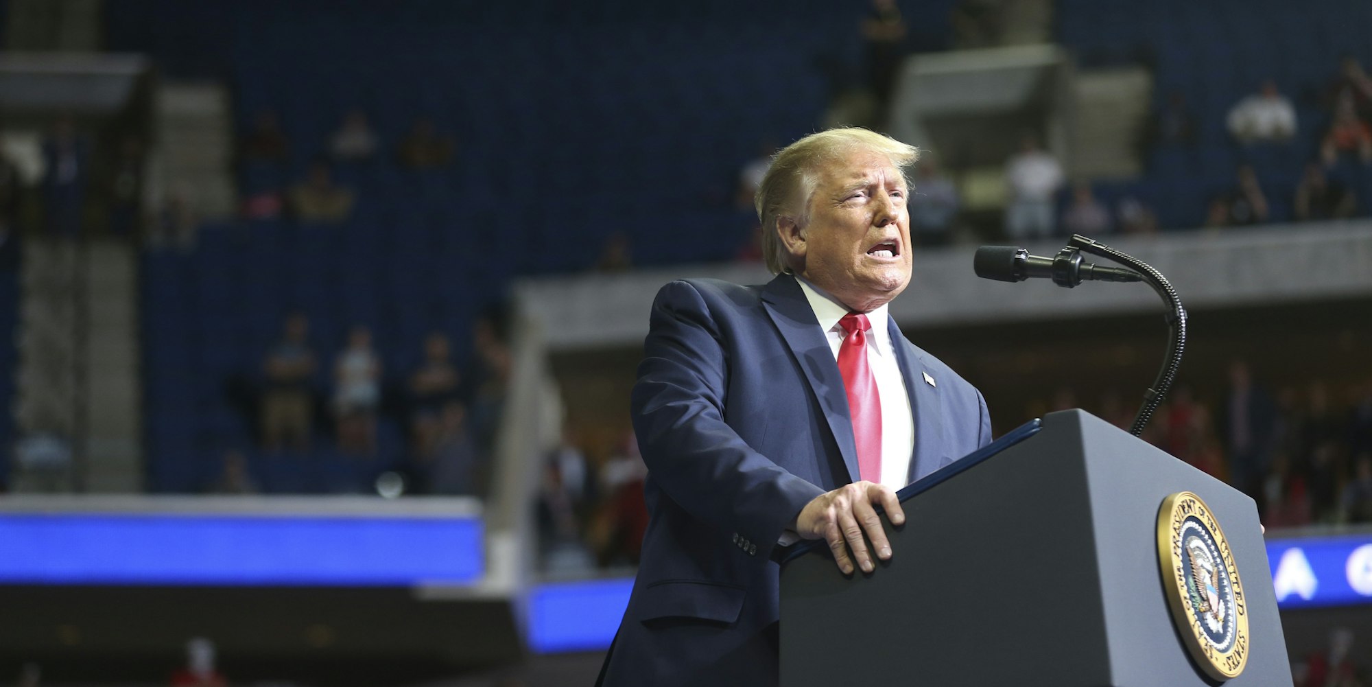 Trump Auftritt Tulsa