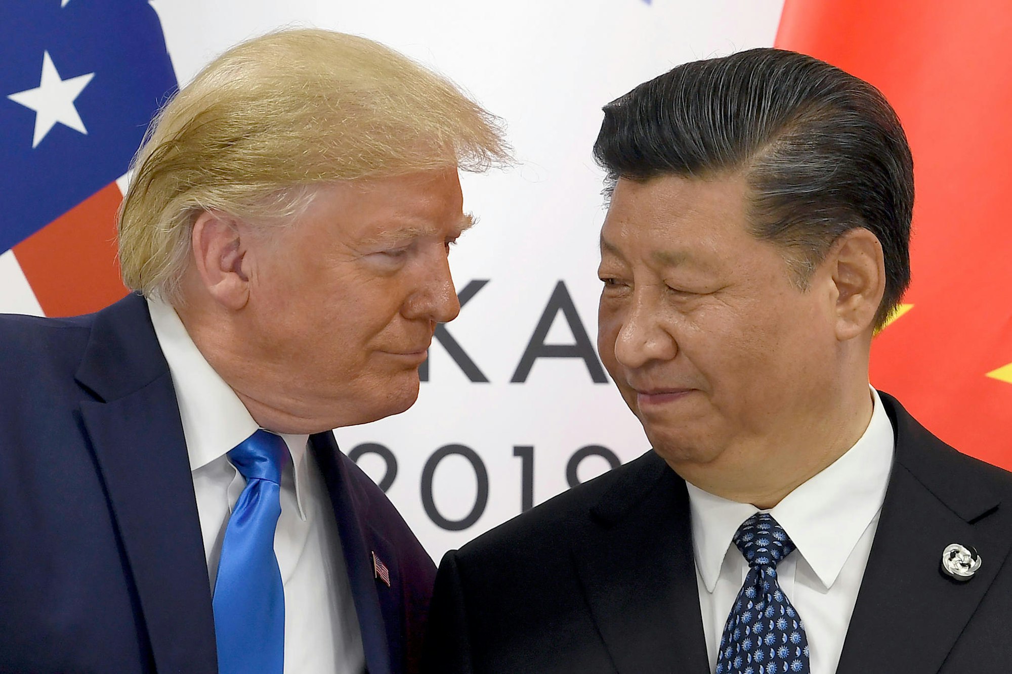 Trump Xi afp