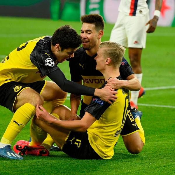 BVB PSG Haaland