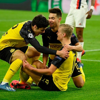 BVB PSG Haaland