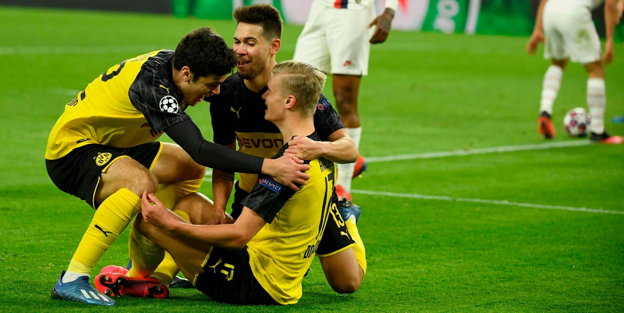 BVB PSG Haaland