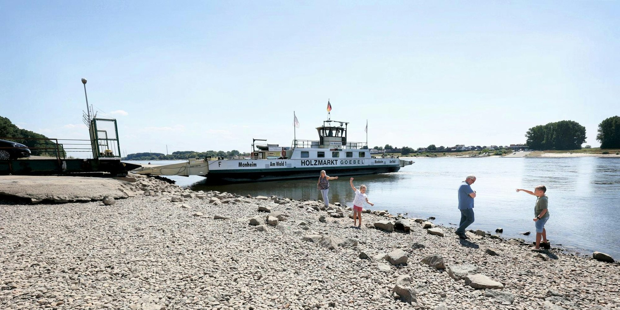 Hitdorfer Fähre Leverkusen Köln