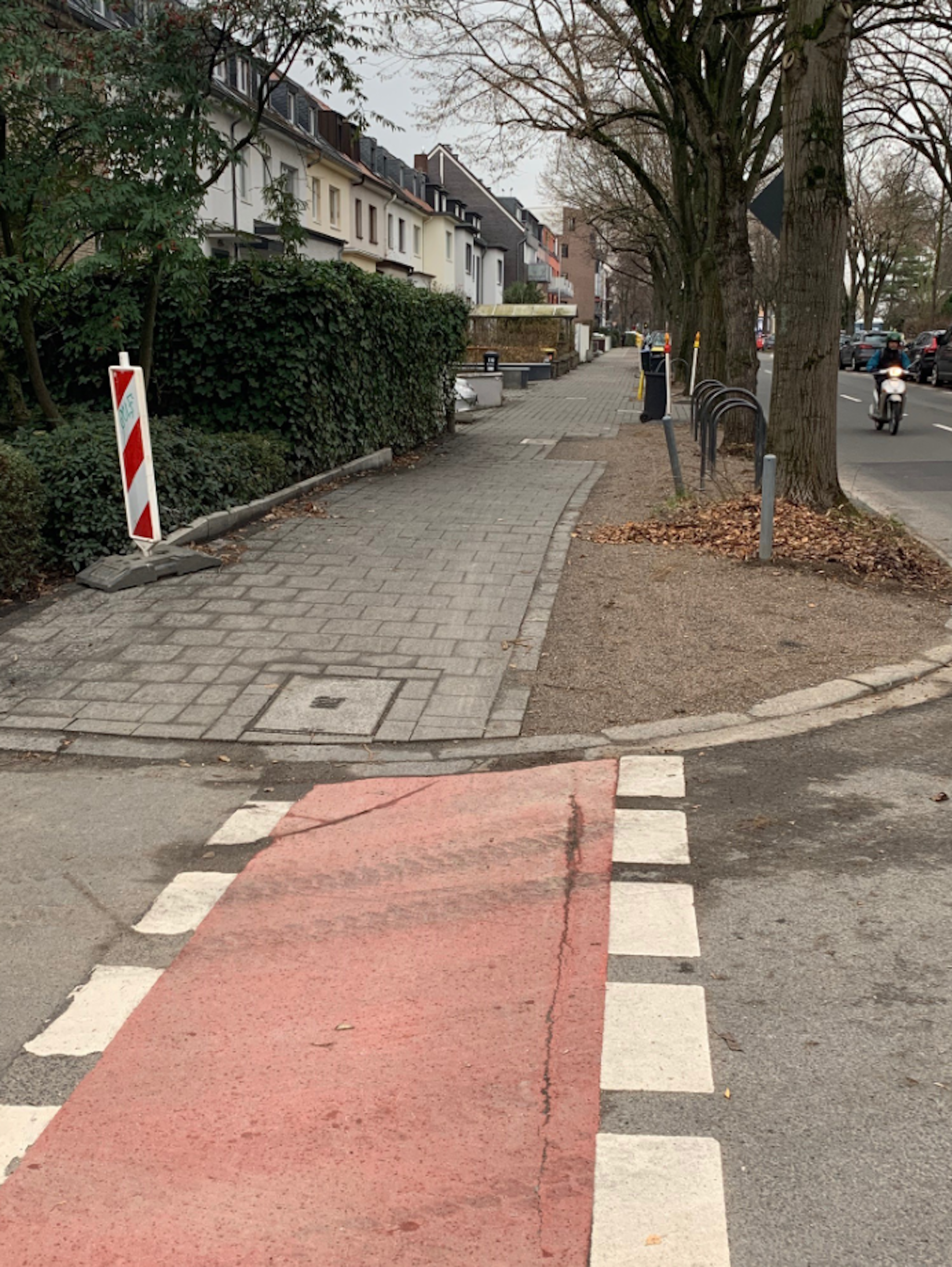 Mommsenstraße heute januar 2021