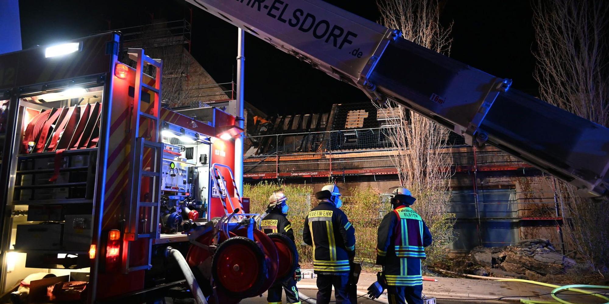 Dachstuhlbrand Elsdorf II