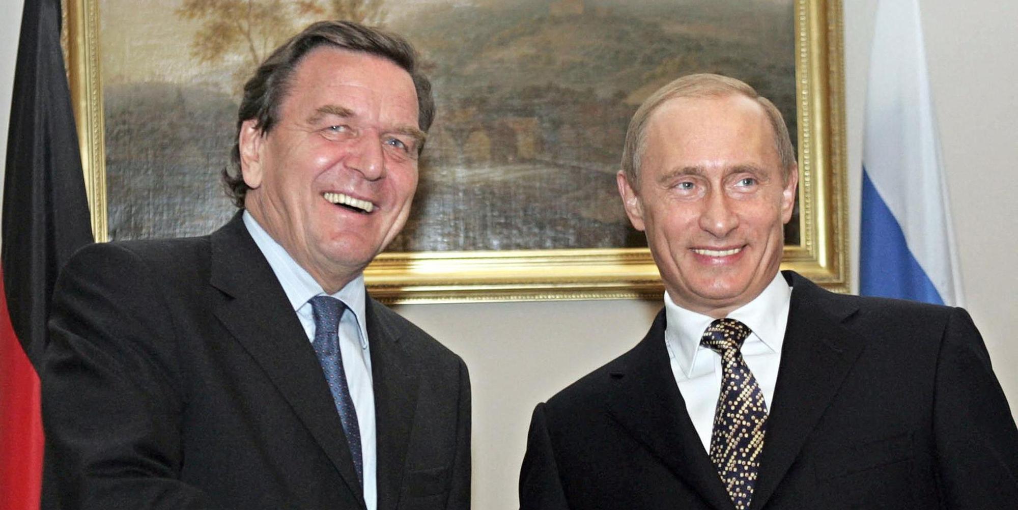 Schröder Putin 090322
