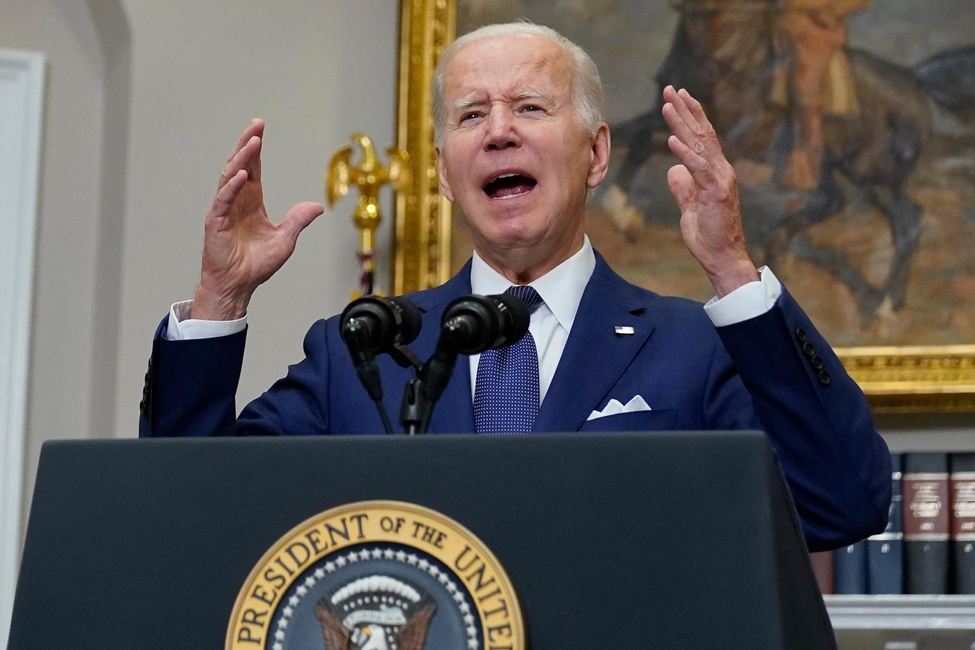 Biden Reaktion Ulvade