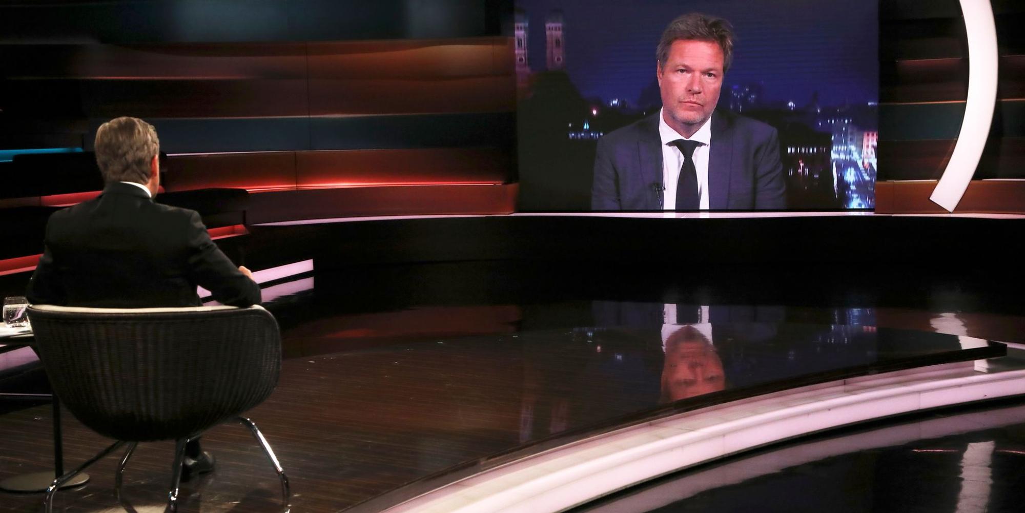 Habeck bei Lanz ZDF 070722