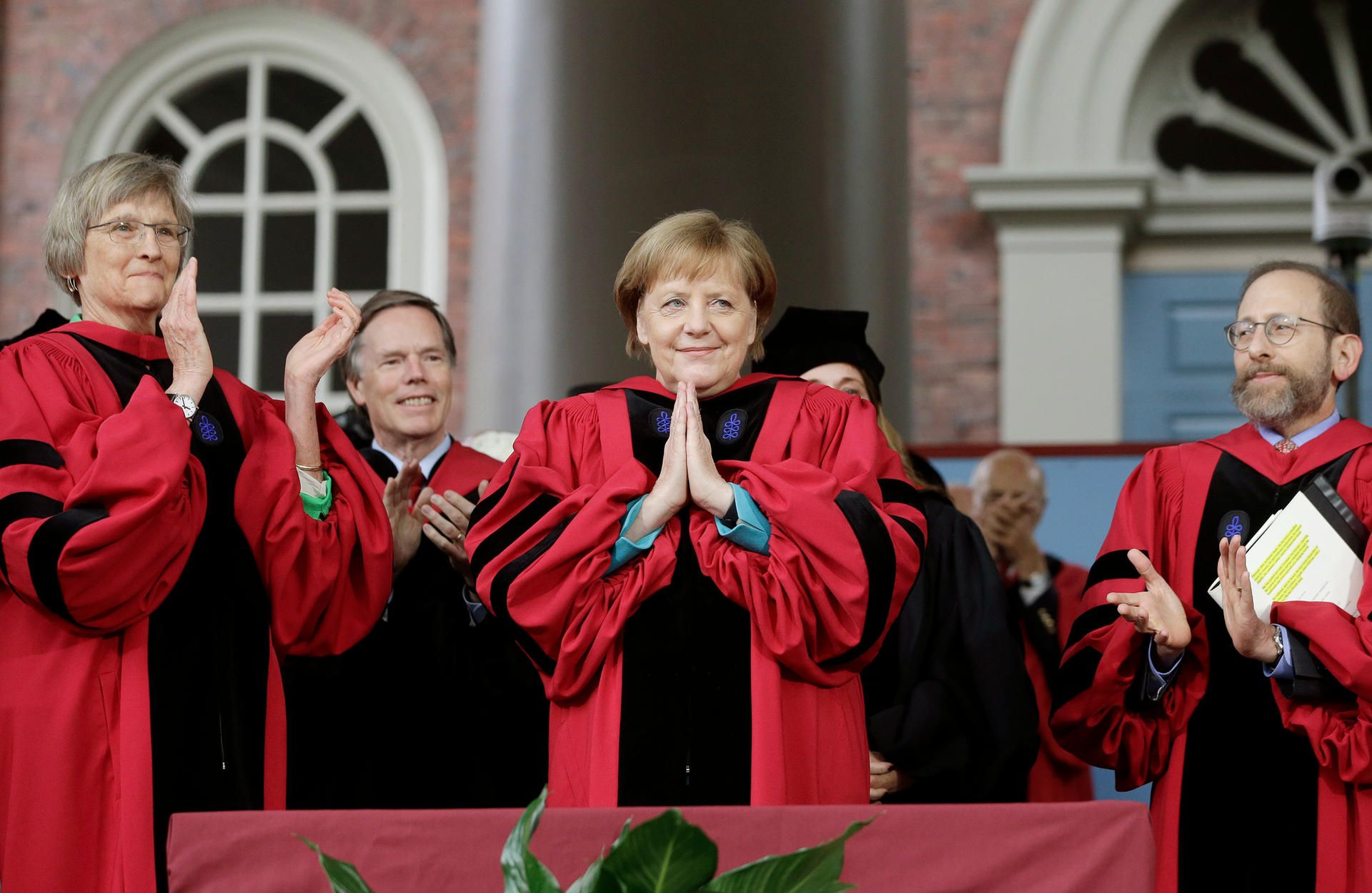 Merkel_in_Harvard_gefeiert