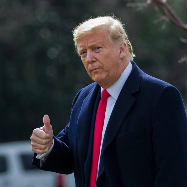 Donald Trump Daumen