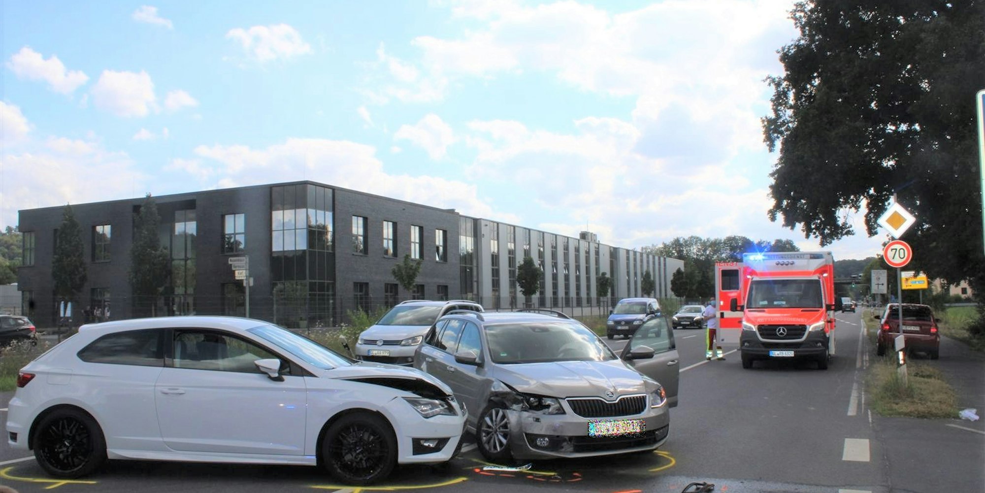 Unfall Overath Kölner Straße