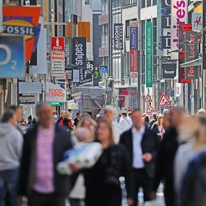 Innenstadt Geschäfte offen
