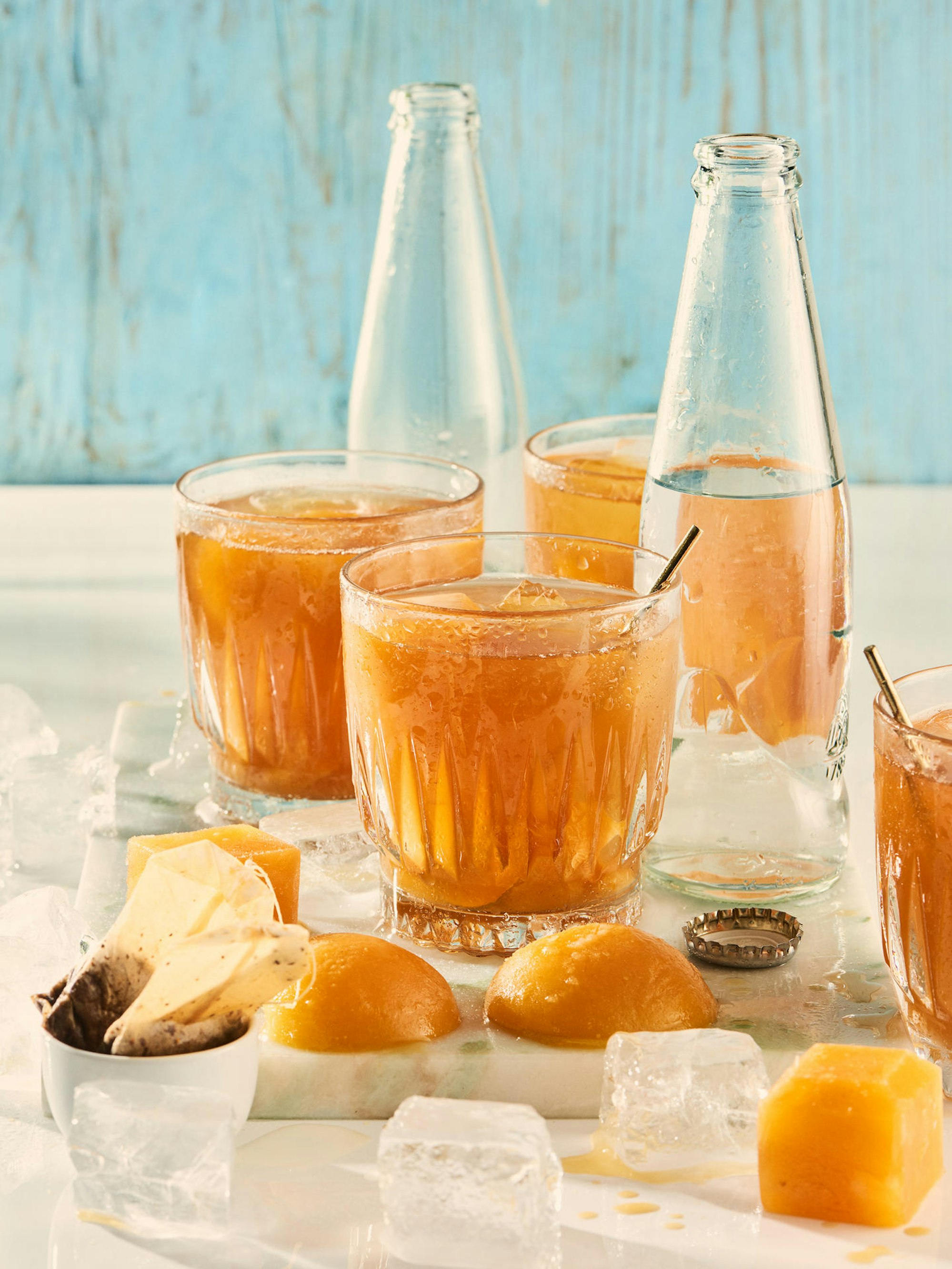 eistee selber machen orangen