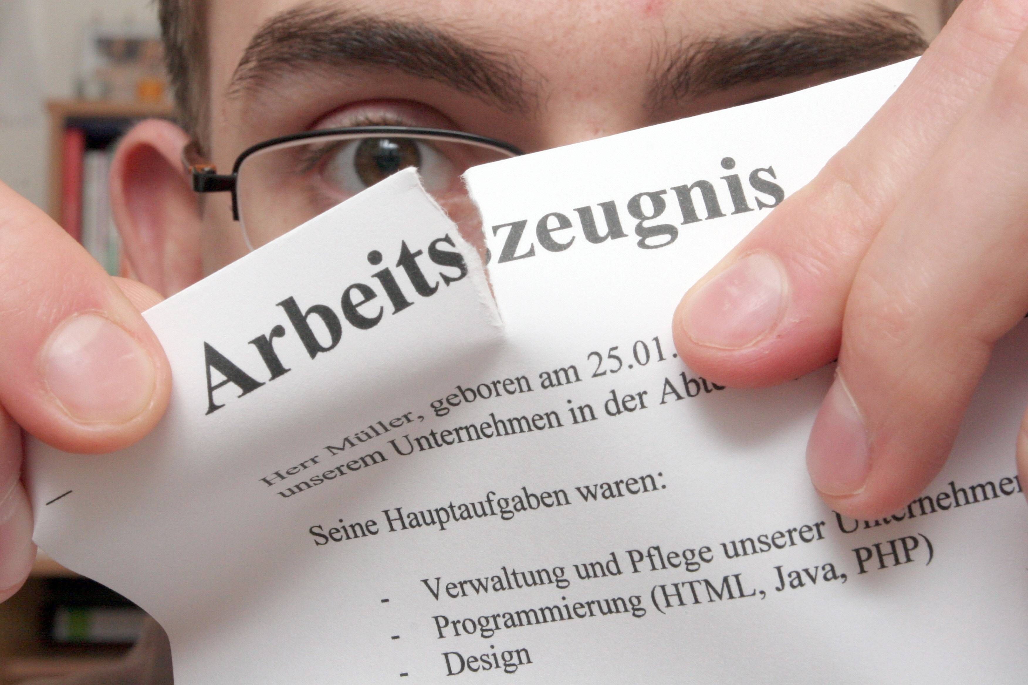 Arbeitszeugnis